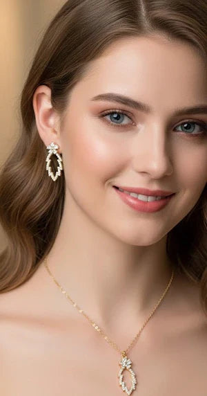 Leaf Bloom Crystal Set